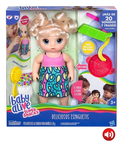 Poupée Baby Alive Super Snacks 38 cm