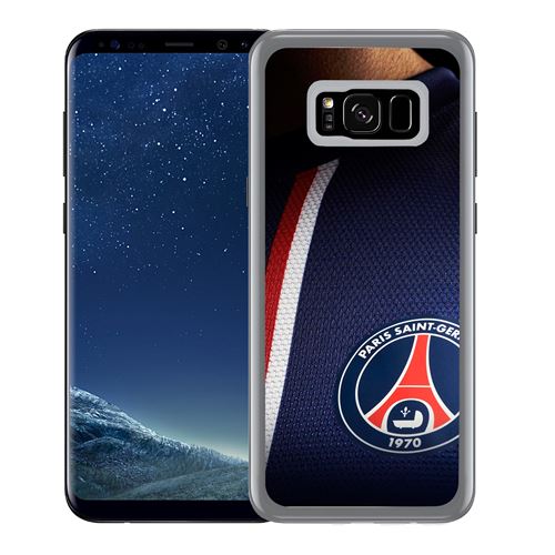 Coque pour Samsung Galaxy S8 maillot bleu psg paris saint germain