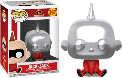 Funko Pop Disney Incredibles 2 Chrome Jack-Jack # 367 Vinyle + Protecteur de Pop