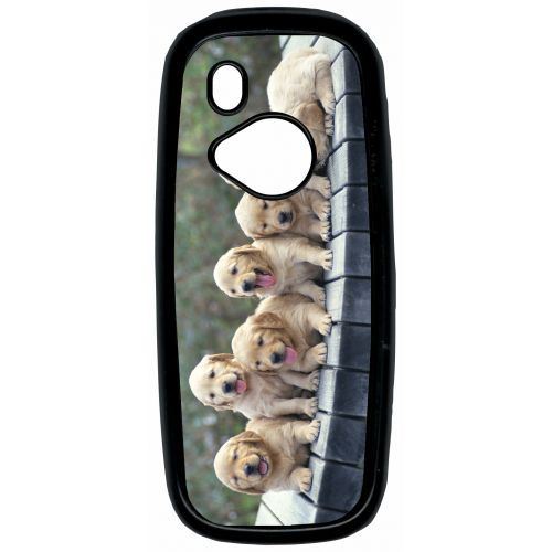 Coque nokia 3310 modèle 2017 chiots golden retriever