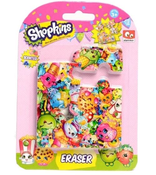 Slammer Shopkins puzzle gomme à effacer 6 pièces