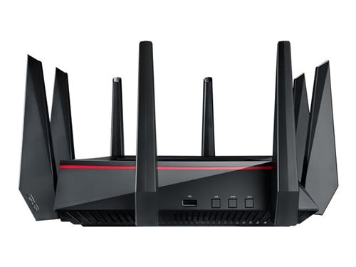 ASUS RT-AC5300 - Router wireless - Interruttore a 4 porte - GigE - 802.11a/b/g/n/ac - Dual Band