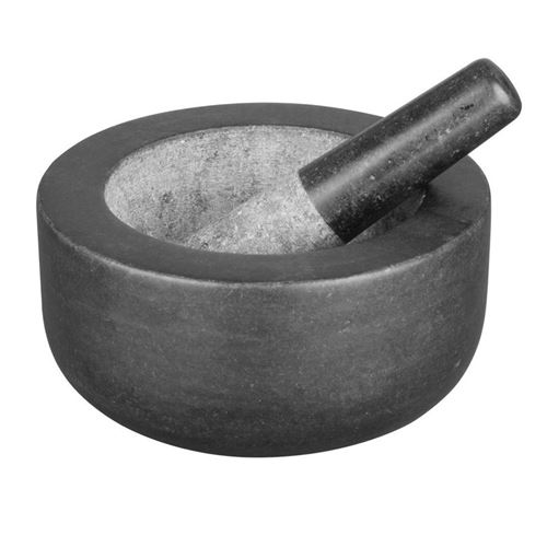 Pilon et mortier en granite vogue