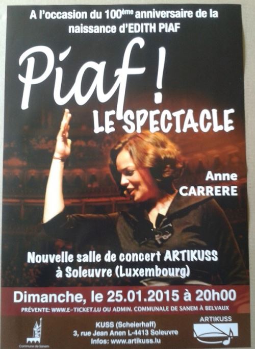 Piaf - Le Spéctacle - 59x42 cm - AFFICHE / POSTER