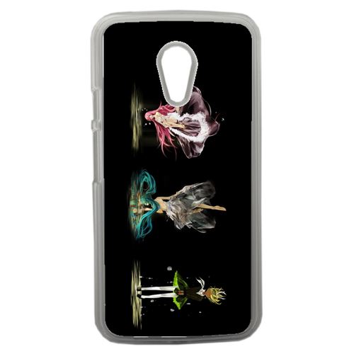 Coque Trio De Manga Filles Compatible Motorola Moto G2 Transparent