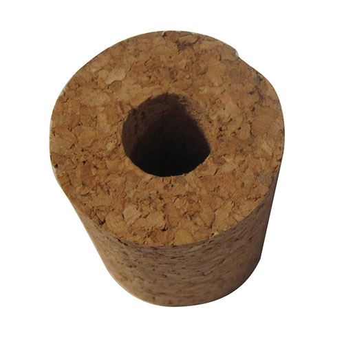 Bouchon perce 33x30x25 d.12mm bouchonnerie jocondienne bpl30