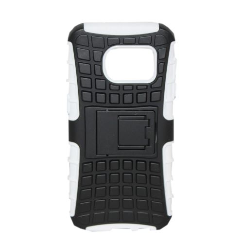 Coque Anti Choc Pour Samsung Galaxy S7 Edge Modèle Spider - Blanc
