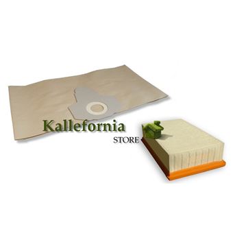 Kallefornia® 10 Sacchetti Per Aspirapolvere K184 - Compatibili Con OBI NTS 20/1300, Prodotto In Germania - 4