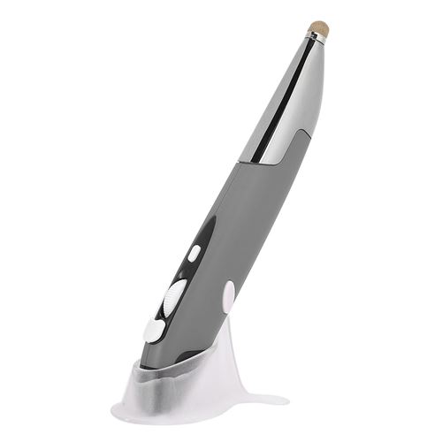 Stylus PR-06 Souris sans Fil 2.4G Stylet d'Ordinateur USB - Gris