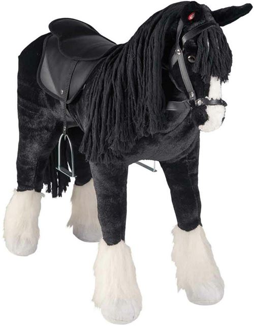 Happy People cheval Shire avec son noir 83 cm