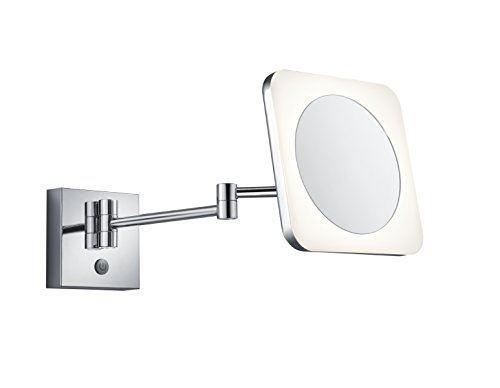 Trio leuchten 283090106 view a +, lampe miroir mural de salle de bain, intégré, chrome, 36 x 19 x 20.399999999999999 cm