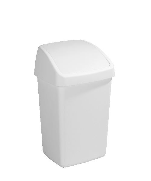 Poubelle Sunware Delta 25 litres blanche
