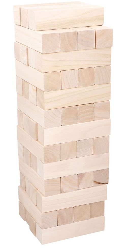 Lifetime Games jeu d'empilage Jumbo 51 pièces
