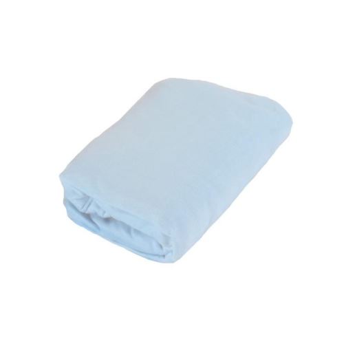 DOUX NID Drap-housse en bambou - Ciel - 60x120 cm