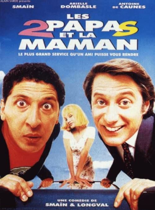 Les 2 Papas et La Maman AFFICHE CINEMA ORIGINALE