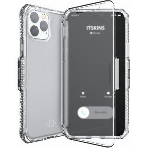 Etui folio Itskins Spectrum Vision transparent pour iPhone 11 Pro Max