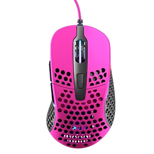 XTRFY Souris de jeu M4 RGB - rose