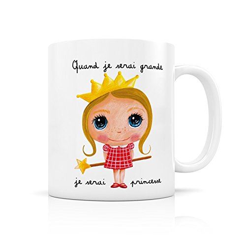 Mug « Quand je serai grande je serai princesse » 