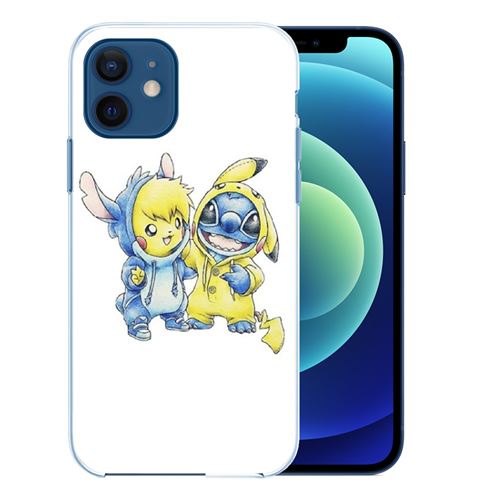 25 Sur Coque Pour Iphone 12 Mini Stitch Pikachu Bebe Coque Et Etui Telephone Mobile Achat Prix Fnac