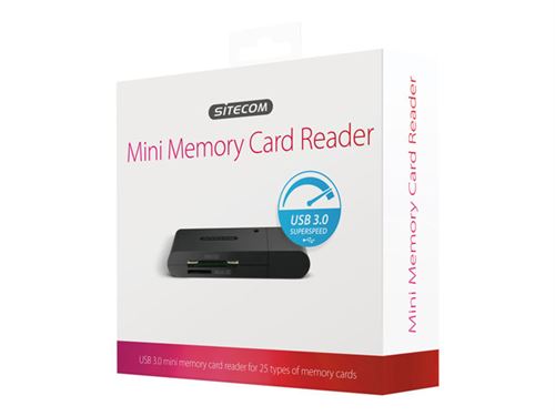 Sitecom MD-063 USB 3.0 Mini lecteur de carte mémoire