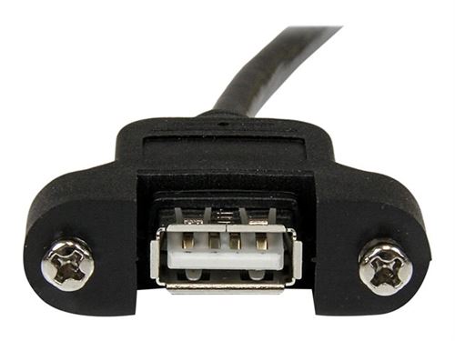 Cable Audio Jack 3,5mm Male/female pour montage panneau