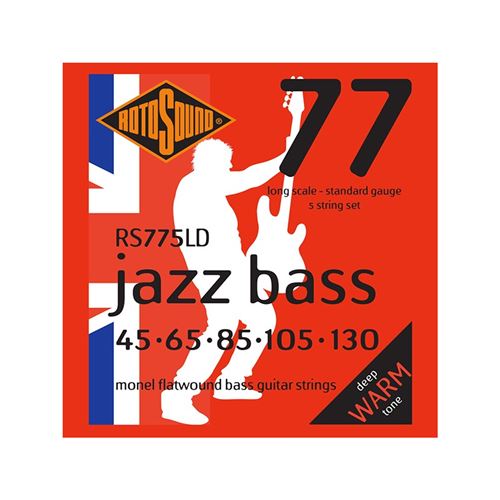 Rotosound RS775LD Jazz bass - Jeu de 5 cordes basse - 45-130