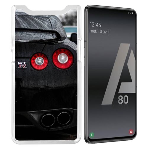 Coque pour Samsung Galaxy A80 / A90 -  Nissan Gtr Black