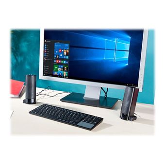 Auvisio ZX-1609-919 - Haut-parleurs - pour PC - 3.6 Watt (Totale) - 1