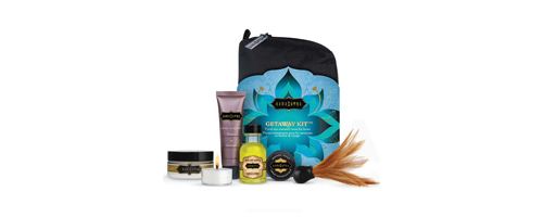 Coffret de voyage plaisirs romantiques de kamasutra