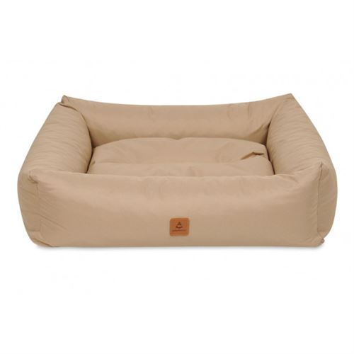 Comparer les prix de Animood Lit pour chien Maurice taille : M, couleur : capuccino, matière : kodura