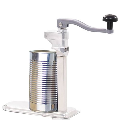 Ouvre boîte de conserve Argenté 70 cm Aluminium et inox