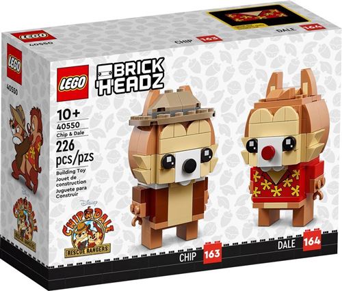 Lego® Disney™ 40550 Brickheadz™ Tic Et Tac