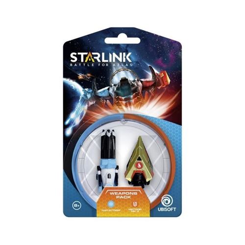 starlink pack d'armes hail storm + meteor toys
