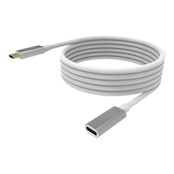Vision TC 2MUSBCEXT Câble USB 3.1 (3.1 Gen 2) USB C Blanc 2 m