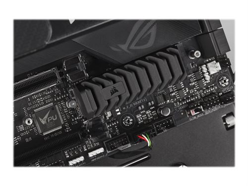 CORSAIR MP600 PRO XT - SSD - gecodeerd - 2 TB - intern - M.2 2280 - PCIe 4.0 x4 (NVMe) - 256-bits AES - geïntegreerde warmteafvoer