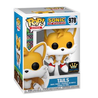 Figurine Funko Pop! N°978 - Sonic - Tails (volant) Avec Chase - 1