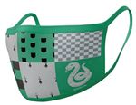 Lot de 2 masques en tissu Harry Potter Serpentard