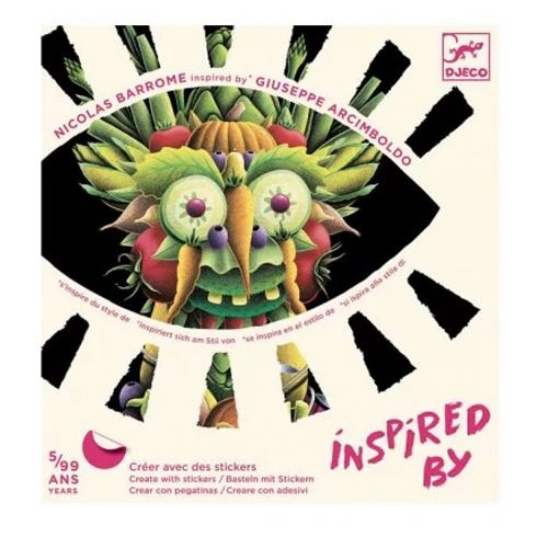 Jeu créatif Djeco Stickers Le primeur