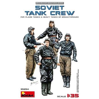 Soviet Tank Crew(for Flame Tanks& Heavy Tanks Of Breakthrough)- 1:35e - Miniart - 1