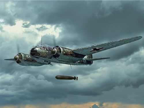  Ju 88a-4 Torp/a-17 Wwii German Torpedo Plane- 1:48e - Icm