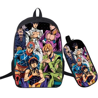 Set de 2 pièces Sacs à Dos Jojo's Bizarre Adventure Multicolor 005 - 1