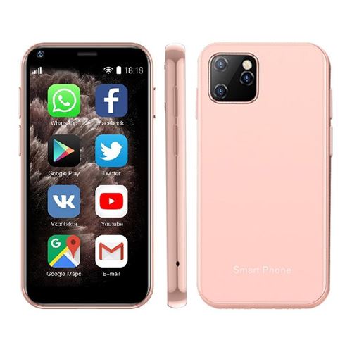 YONIS - Smartphone - 2.5 Pouces - Quad Core - 8 Go - Rose - Image 2