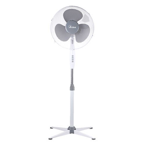 ARDES Ventilateur Gamme BRISA sur pied blanc - 3 pales - 3 vitesses