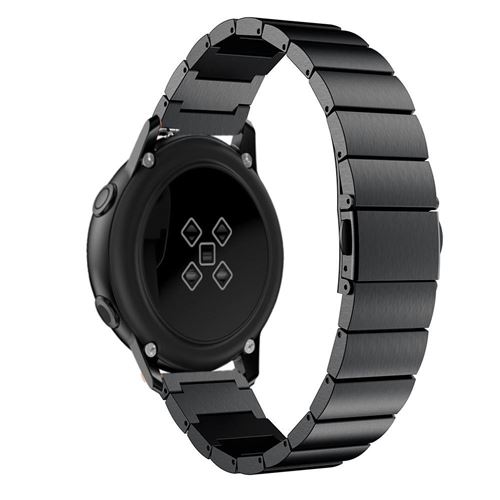 GENERIQUE - Bracelet en métal pour Samsung Galaxy Watch Active - 20mm - Noir - Image 2