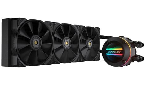COUGAR CPU Wasserkühlung Poseidon-GT 360, ARGB, Schwarz