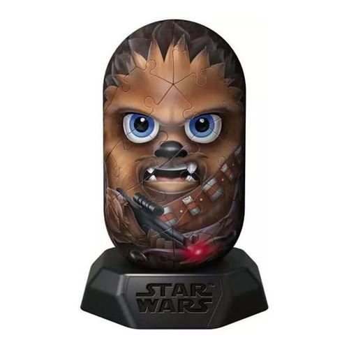 Puzzle 3D hylkies star wars chewbacca 54 pieces - Ravensburger