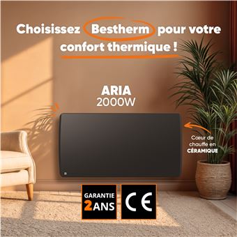 Carrera - Radiateur Inertie Ceramique 1000w