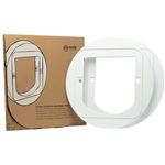 Adaptateur de montage SUREFLAP blanc pour vitre et mur