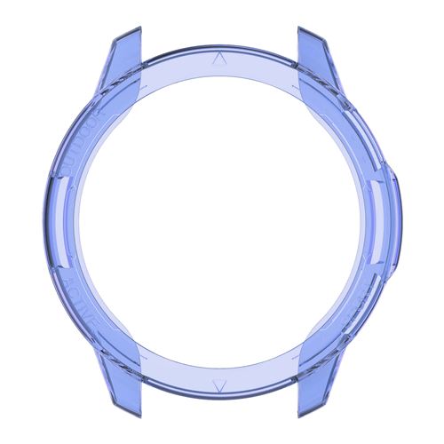 Avizar Coque de Protection pour Xiaomi Watch S1 Active / Watch Color 2, Second Skin - Transparent / Bleu
