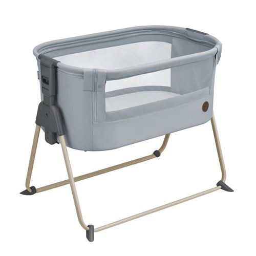 Tori Berceau Cododo, pliage ultra compact, léger, de la naissance à 6 mois (jusqu'a 9kg) , Beyond Grey eco